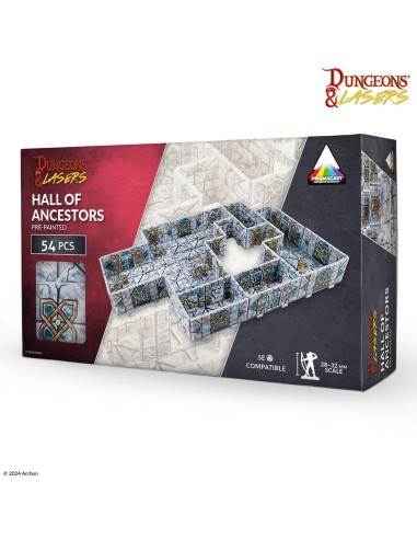 Dungeons & Lasers HALLS OF ANCESTORS: PRE-PAINTED 