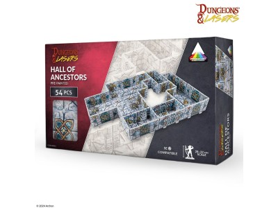 Dungeons & Lasers HALLS OF ANCESTORS: PRE-PAINTED 