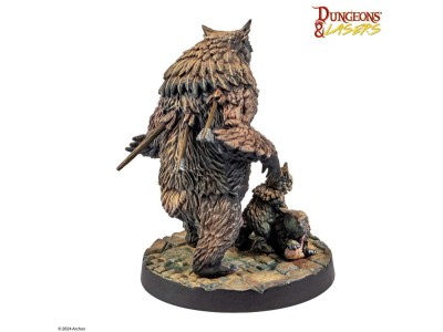 Dungeons & Lasers Miniatures: OWLBEAR FAMILY 