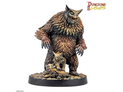 Dungeons & Lasers Miniatures: OWLBEAR FAMILY 