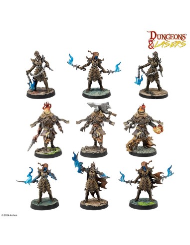 Dungeons & Lasers Miniatures: ARMIES OF DEUSLAIR 