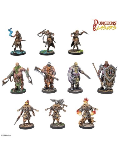 Dungeons & Lasers Miniatures: ARMIES OF DEUSLAIR 