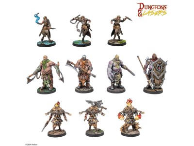 Dungeons & Lasers Miniatures: ARMIES OF DEUSLAIR 