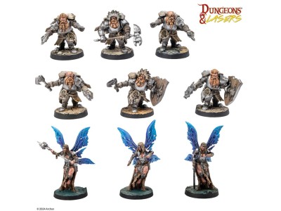 Dungeons & Lasers Miniatures: ARMIES OF DEUSLAIR 