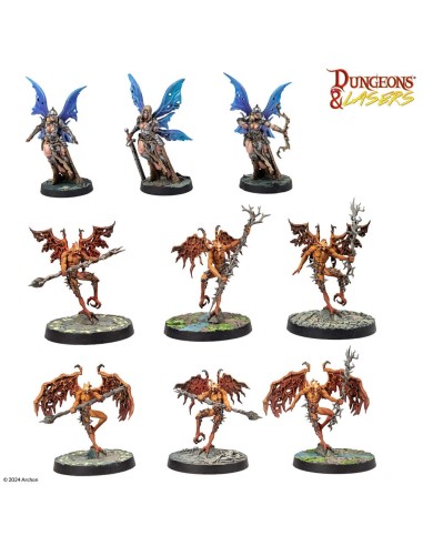 Dungeons & Lasers Miniatures: ARMIES OF DEUSLAIR 
