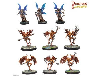 Dungeons & Lasers Miniatures: ARMIES OF DEUSLAIR 