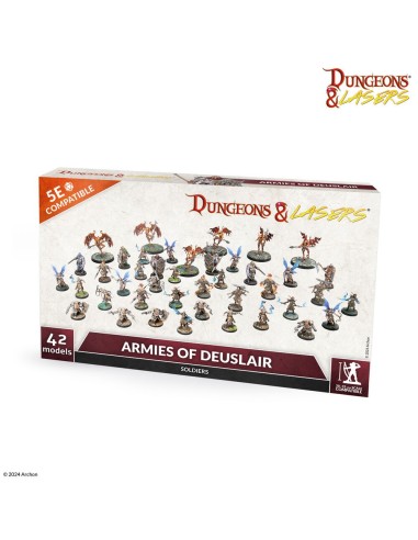 Dungeons & Lasers Miniatures: ARMIES OF DEUSLAIR 