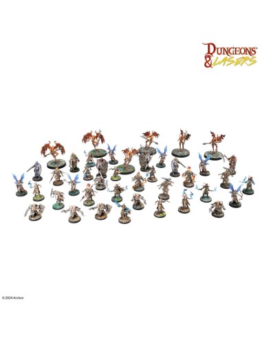 Dungeons & Lasers Miniatures: ARMIES OF DEUSLAIR 