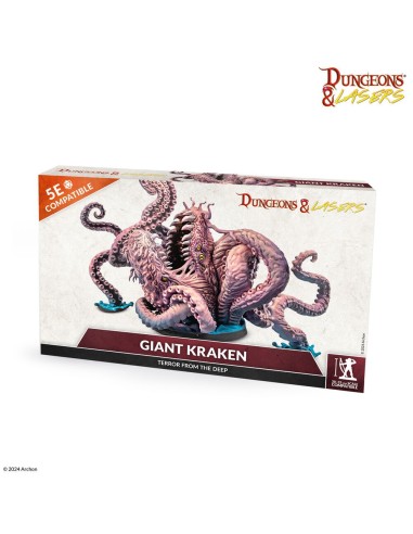 Dungeons & Lasers Miniatures: GIANT KRAKEN 