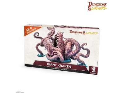 Dungeons & Lasers Miniatures: GIANT KRAKEN 