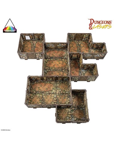 Dungeons & Lasers ABANDONED MINES: PRE-PAINTED 
