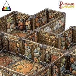 Dungeons & Lasers ABANDONED MINES: PRE-PAINTED  2