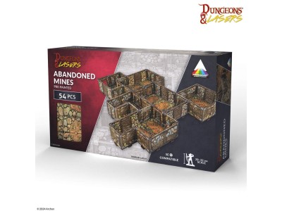 Dungeons & Lasers ABANDONED MINES: PRE-PAINTED 