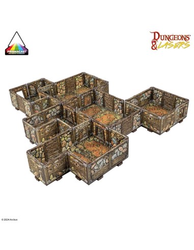 Dungeons & Lasers ABANDONED MINES: PRE-PAINTED 