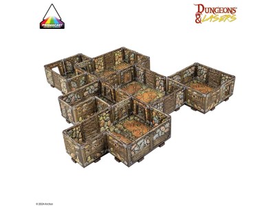 Dungeons & Lasers ABANDONED MINES: PRE-PAINTED 