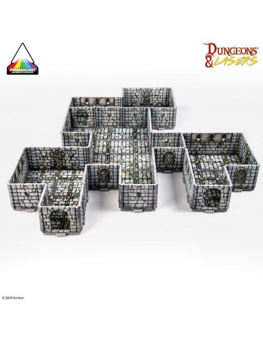 Dungeons & Lasers FANTASY DUNGEON: PRE-PAINTED 