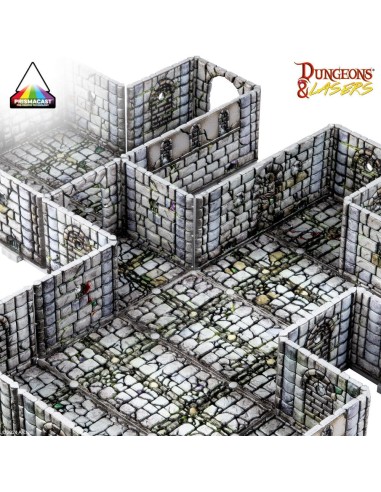 Dungeons & Lasers FANTASY DUNGEON: PRE-PAINTED 
