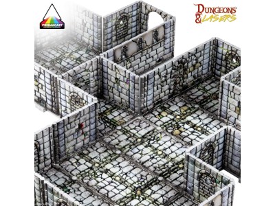 Dungeons & Lasers FANTASY DUNGEON: PRE-PAINTED 