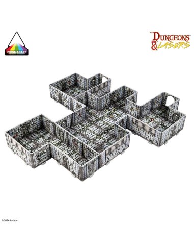 Dungeons & Lasers FANTASY DUNGEON: PRE-PAINTED 