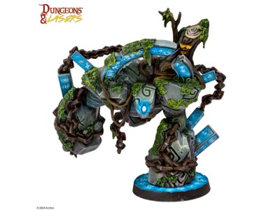 Dungeons & Lasers Miniatures: RUNIC GOLEMS 
