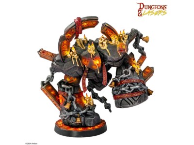 Dungeons & Lasers Miniatures: RUNIC GOLEMS 