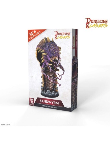 Dungeons & Lasers Miniatures: SANDWYRM 