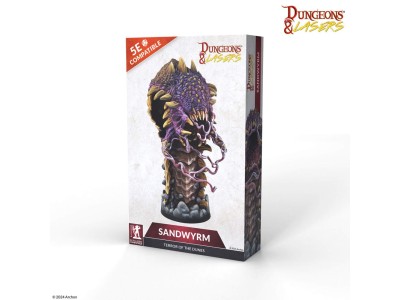Dungeons & Lasers Miniatures: SANDWYRM 