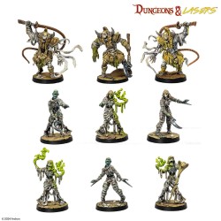 Dungeons & Lasers Miniatures: WHITE EYES DUNES 