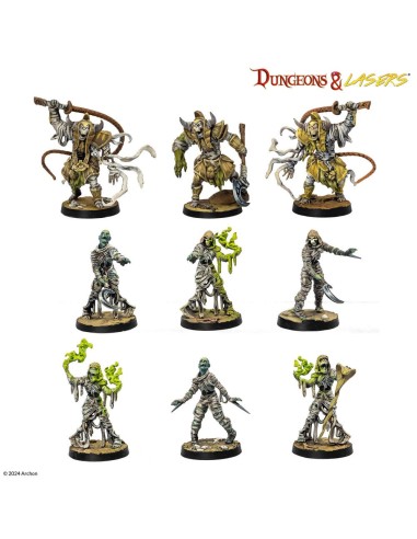 Dungeons & Lasers Miniatures: WHITE EYES DUNES 