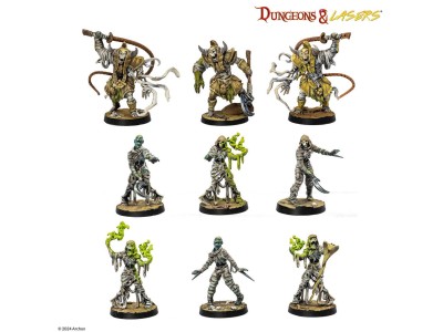Dungeons & Lasers Miniatures: WHITE EYES DUNES 