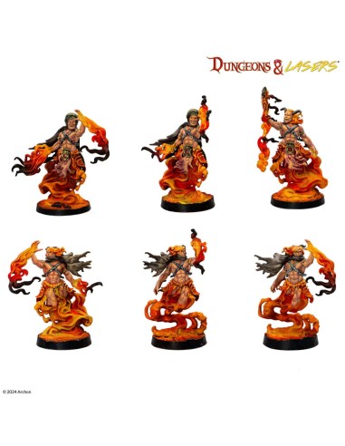 Dungeons & Lasers Miniatures: WHITE EYES DUNES 