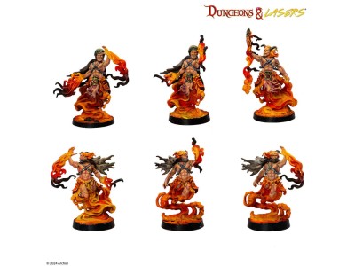 Dungeons & Lasers Miniatures: WHITE EYES DUNES 