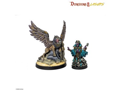 Dungeons & Lasers Miniatures: WHITE EYES DUNES 