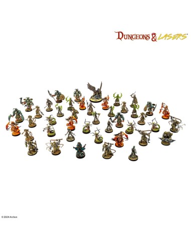 Dungeons & Lasers Miniatures: WHITE EYES DUNES 