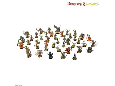 Dungeons & Lasers Miniatures: WHITE EYES DUNES 