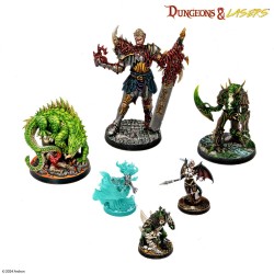 Dungeons & Lasers Miniatures: VICTIMS OF INSANITY 