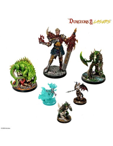 Dungeons & Lasers Miniatures: VICTIMS OF INSANITY 
