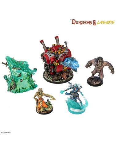Dungeons & Lasers Miniatures: VICTIMS OF INSANITY 