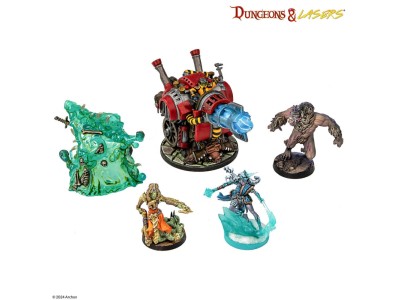 Dungeons & Lasers Miniatures: VICTIMS OF INSANITY 