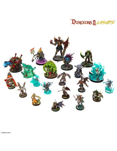 Dungeons & Lasers Miniatures: VICTIMS OF INSANITY 