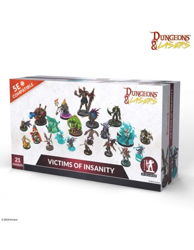 Dungeons & Lasers Miniatures: VICTIMS OF INSANITY 