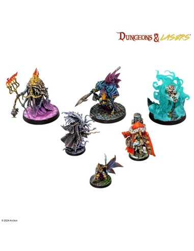 Dungeons & Lasers Miniatures: VICTIMS OF INSANITY 