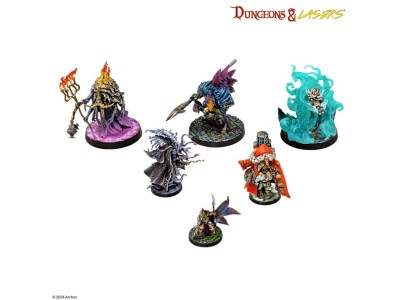 Dungeons & Lasers Miniatures: VICTIMS OF INSANITY 