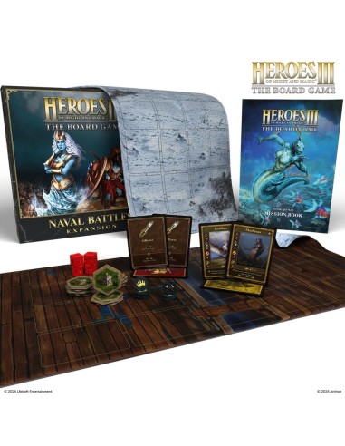 Heroes of Might and Magic III: The Board Game Naval Battles Expansion (PL) 