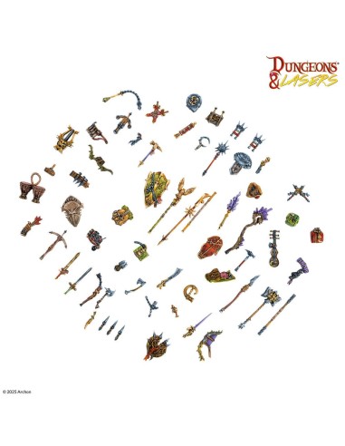 DUNGEONS & LASERS Adventurer's Gear Set 