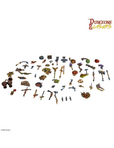 DUNGEONS & LASERS Adventurer's Gear Set 