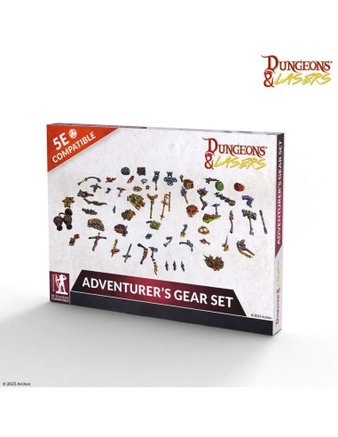 DUNGEONS & LASERS Adventurer's Gear Set 