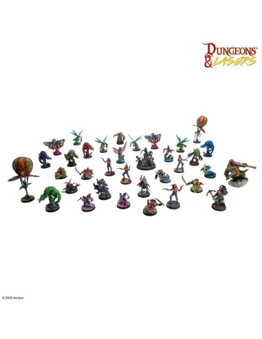 DUNGEONS & LASERS Scareguards Archipelago Raiders and Beasts 