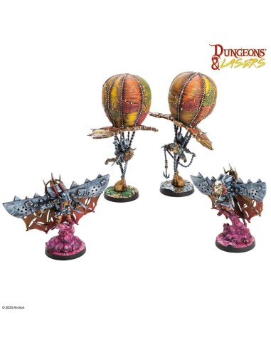 DUNGEONS & LASERS Scareguards Archipelago Raiders and Beasts 