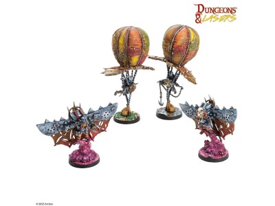DUNGEONS & LASERS Scareguards Archipelago Raiders and Beasts 